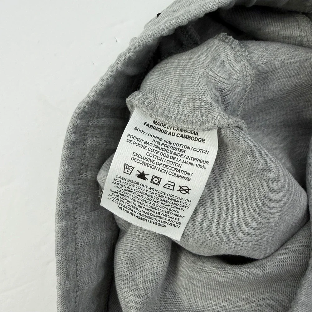 Nike Tech Fleece Joggers Kids Medium Gray CU9213-063 Tapered Sweatpants